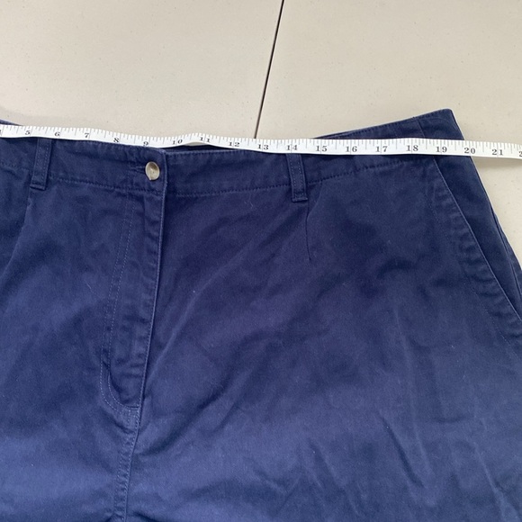L.L. Bean Blue Bermuda Shorts Versatile Cotton size 20W - Picture 5 of 8